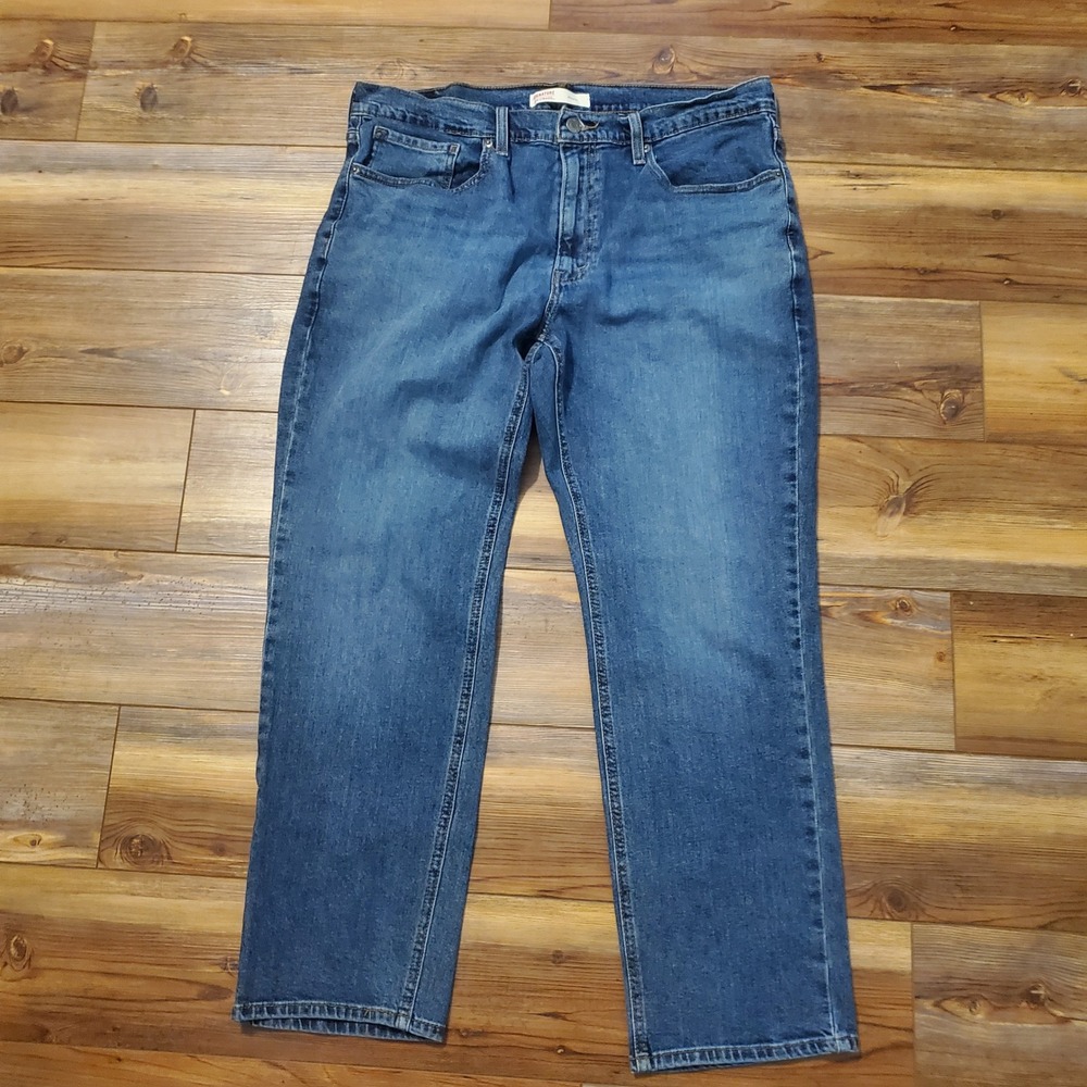Signature by Levi Strauss Mens Athletic Fit Jeans Blue Medium Wash 36x30
